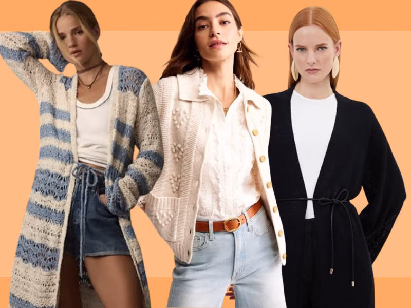 Longline Cardigans Layered to Create Effortlessly Chic Everyday Looks