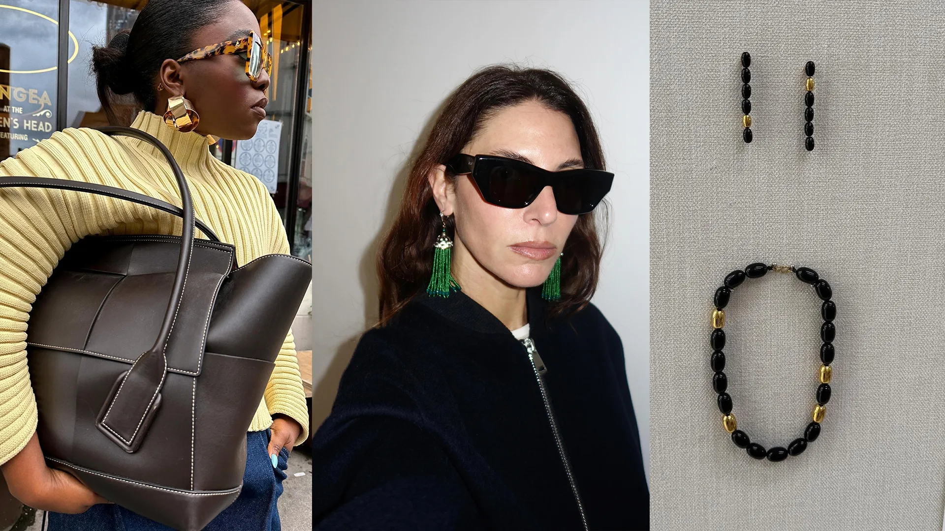 Geometric Earrings Making Simple Outfits Look Intentionally Stylish